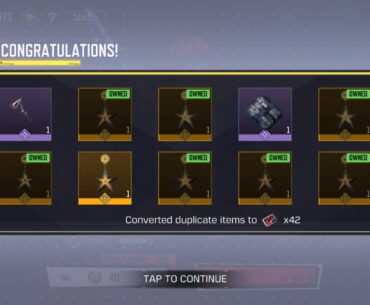From 10 draws got 8 charms. Thanks, codm, that's exactly what i want 🤣