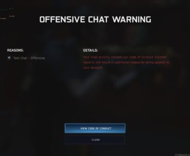 Guy assumed I was cheating, told him to cry about it, then got reported for offensive txt