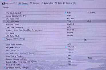 URGENT - Need Emergency Help!! 9950x3d manual overclock issue!!