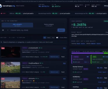 A "Black Mirror" market now exists to earn-per-minute watching livestreams