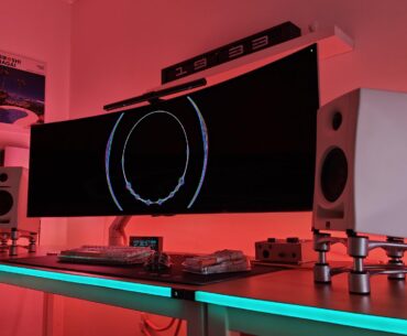 New speakers and stands, just waiting on the cable to actually be able to use them. At least they look cool.