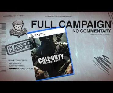 [BO] With the ports coming, I played the GREATEST Campaign in CoD history to get hyped