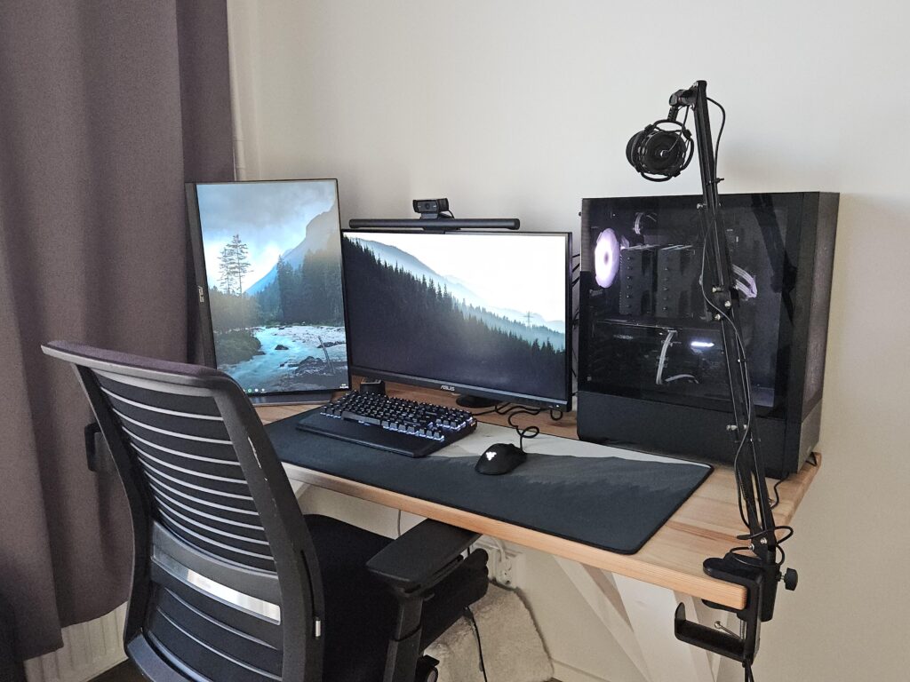 Current desk setup