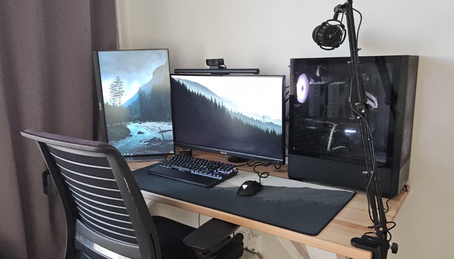 Current desk setup