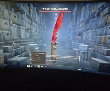 MY FIRST KNIFE.