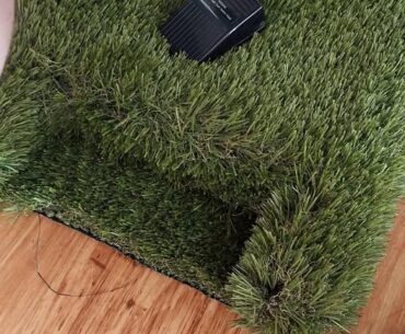I built a footrest out of turf for my push to talk pedal so I'm always touching grass as I play.