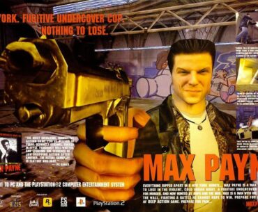 MAX PAYNE ☆ PlayStation 2 / 2001 ☆ Launch Ad