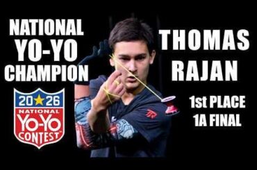 2026 National Yo-Yo Champion Thomas Rajan defies physics, crushing the competition