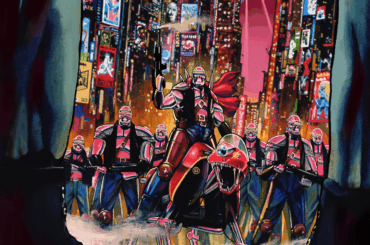 "Cyber rampage" acrylic painting by me