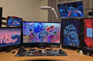 Wanting to add a 5:4 montor I have unsure on where to put