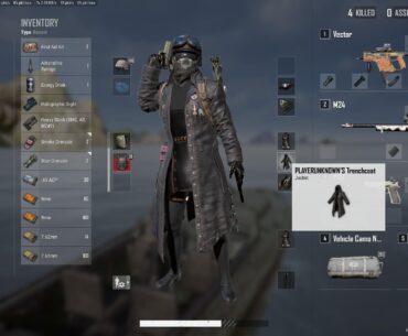 Killed somebody wearing the Playerunknown Trench Coat