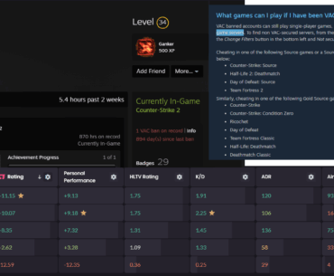 I guess CS2 Premier is not played on VAC-secured servers, explains a lot