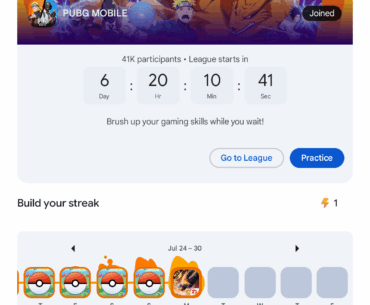 PUBGM Google Play Games League!