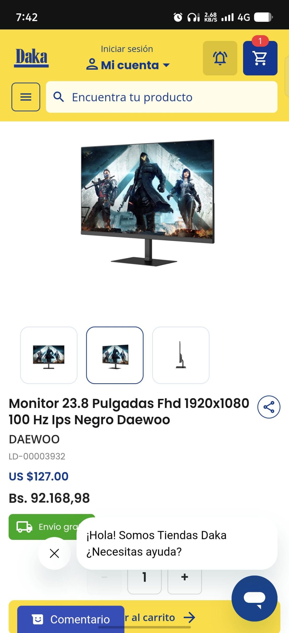 Recomiendan este monitor? Recomiendan este monitor?