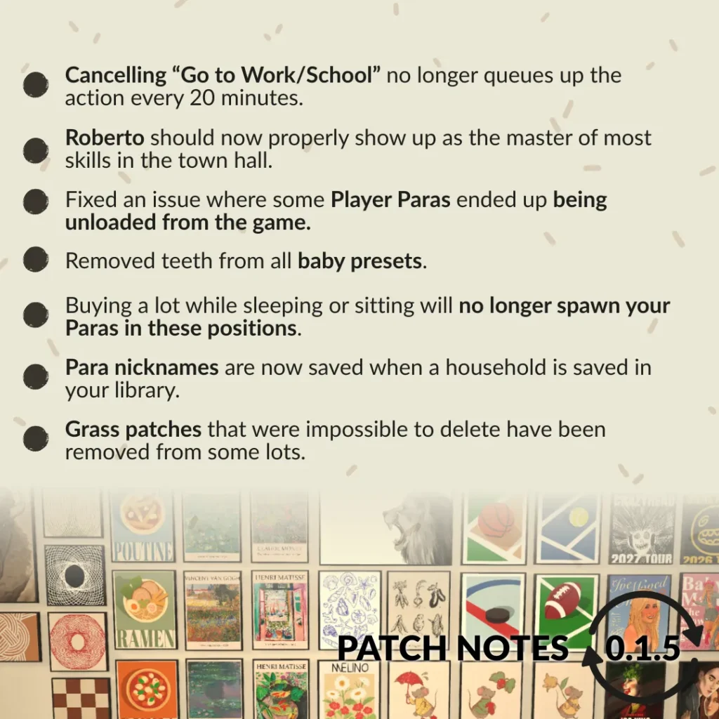 Paralives Update: Official Patch Notes! (July 2nd, 2026) 5 paralives update official screens 3