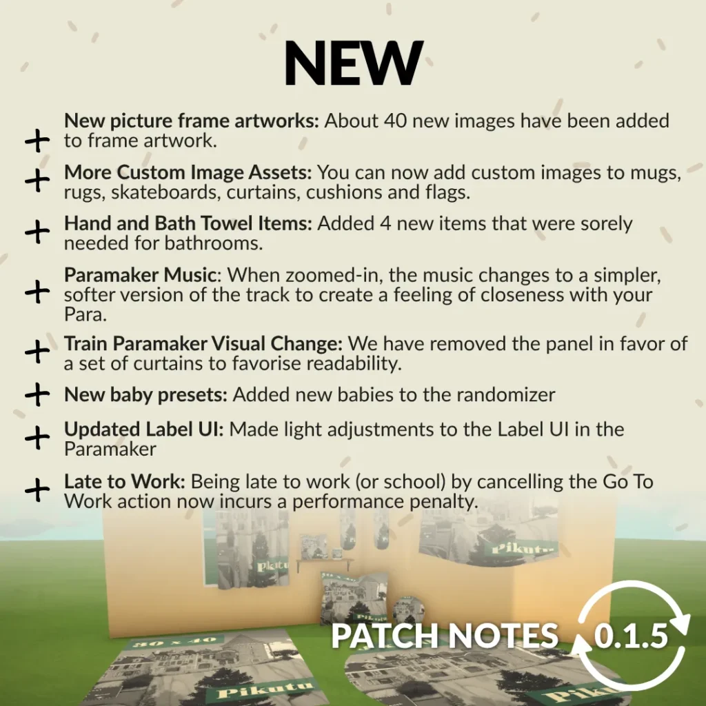 Paralives Update: Official Patch Notes! (July 2nd, 2026) 4 paralives update official screens 5