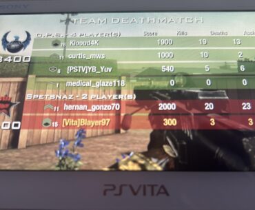 [BO] PS Vita’s only Call of Duty game still gets players online!