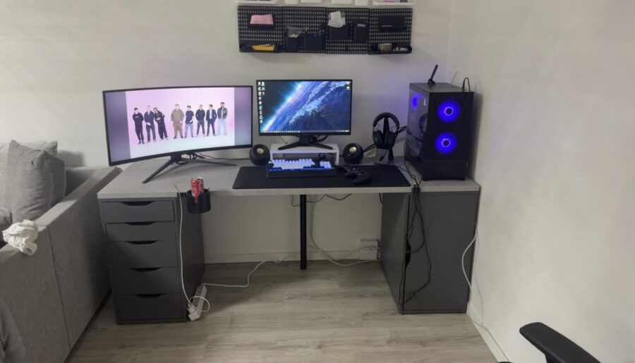 Need some advice on my dual monitor setup for coding and gaming