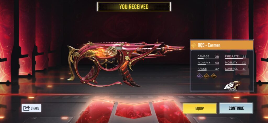 Thankful for the SMG skin
