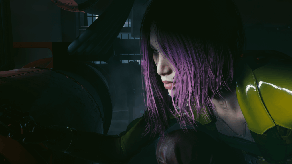 So Mi in the coolest looking character in Cyberpunk.
