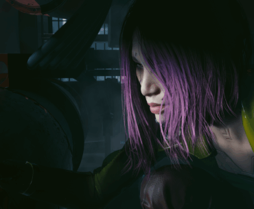 So Mi in the coolest looking character in Cyberpunk.