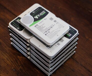 My 330TB data mountain! I'm so glad I bought these prior to the HDD price spikes.