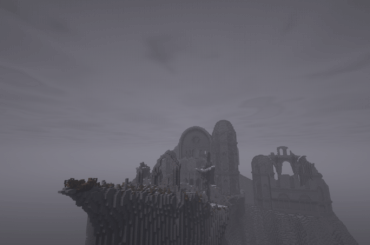 I'm building Dark Souls 1 in Minecraft! The Undead asylum is already fully done!