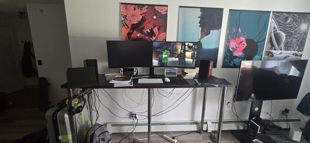 Any advice on hiding the cables?