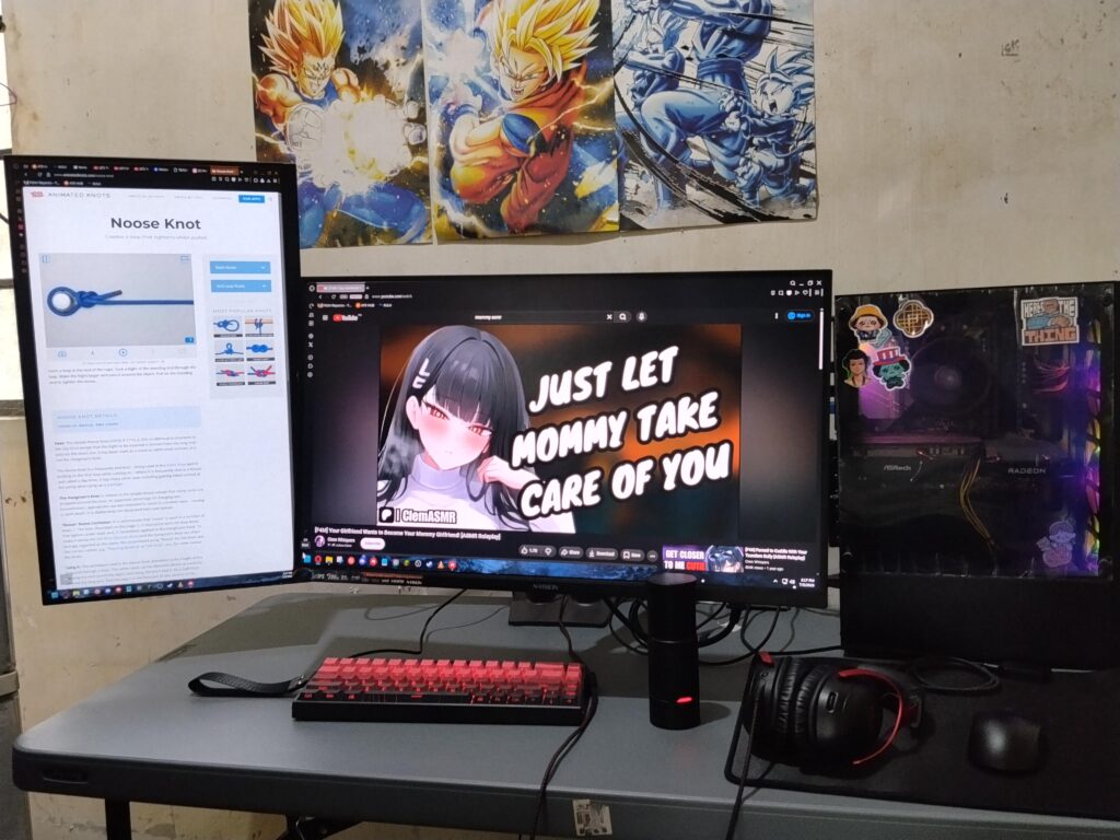 One day I'll learn how to cable manage. Not today though.