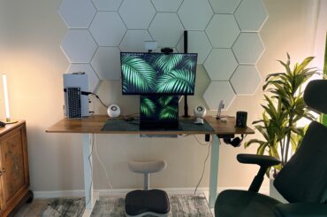 A little bit of green. Need help with wire management.