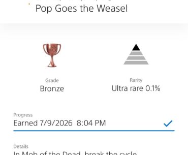 First ee i did on ps5 💪🏻