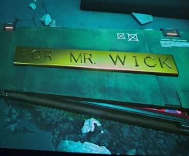 I know I'm late as all hell, but just found this all random like. In the stadium if anyone curious. Did they put it there for Keanu Reeves?