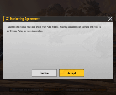 Can't login or get past this screen without agreeing to receive offers/news? For real, with the new update? Clicking "Decline" just drops me back to the login window.