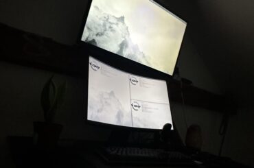 Finally got a second monitor