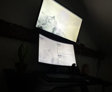 Finally got a second monitor