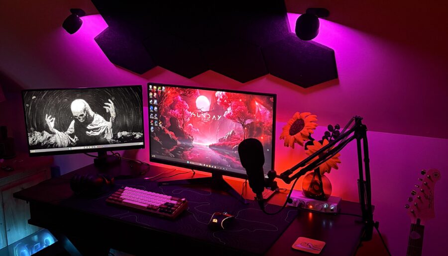 My first battle station