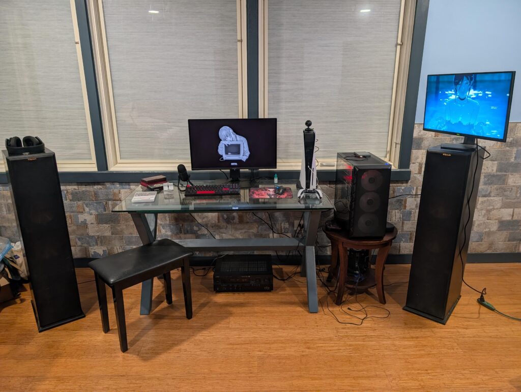 Completely reasonable audio set up