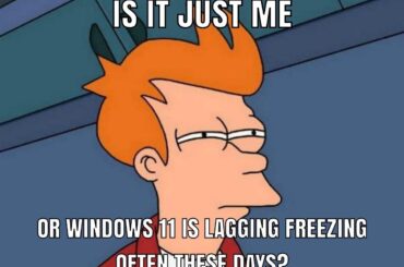 It's quite often these days