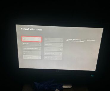 Am I cooked ? After the update I can’t change my resolution to frame rate 😔