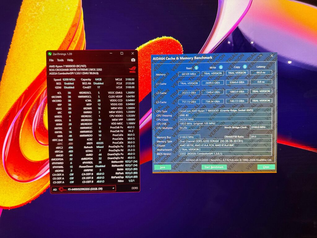 RAM overclock