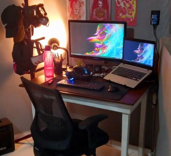 Corner comfort.
