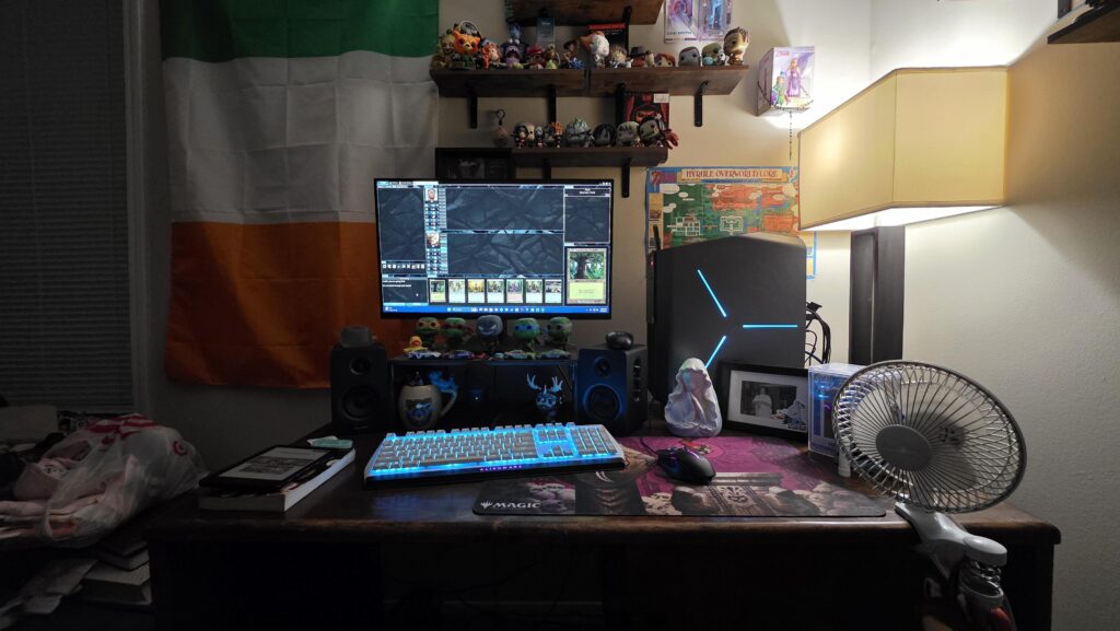 Every day Dad setup! Every day Dad setup!