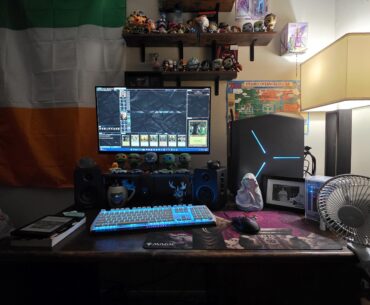 Every day Dad setup!
