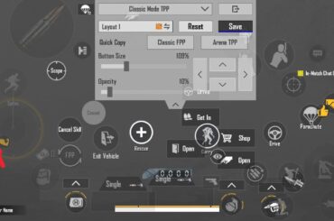 Controls customization