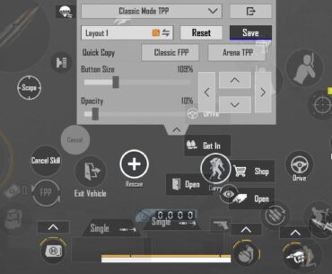 Controls customization