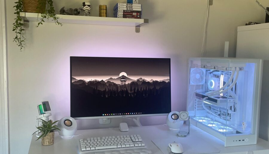 Lighting/wallpaper question