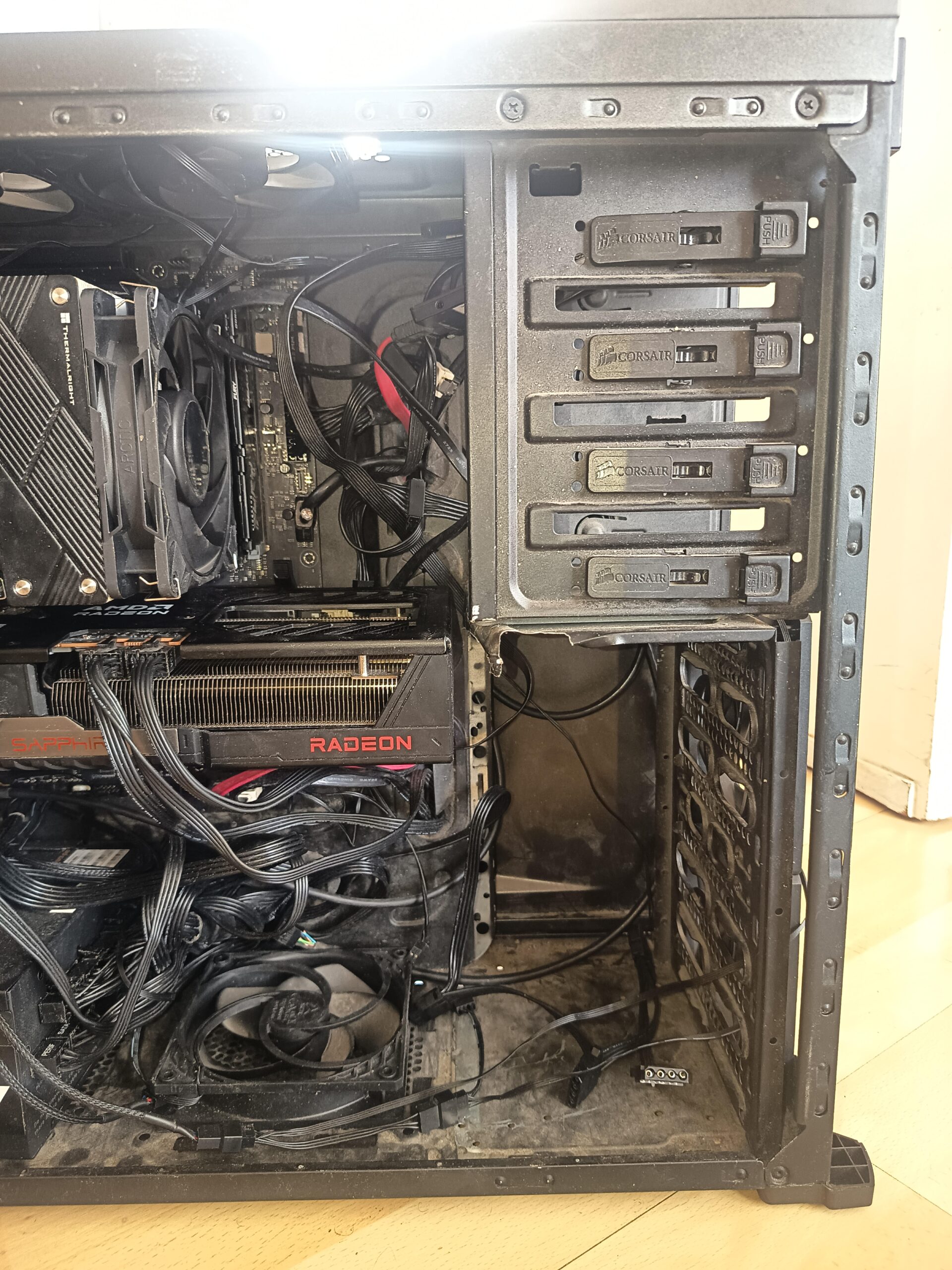 Lian Li Galahad Trinity Performance on Corsair Carbide 400r? Lian Li Galahad Trinity Performance on Corsair Carbide 400r?