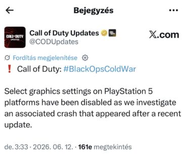 ColdWar Bug Ps5