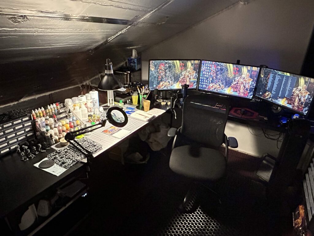 Finally have my own space to myself to permanently house my hobbies