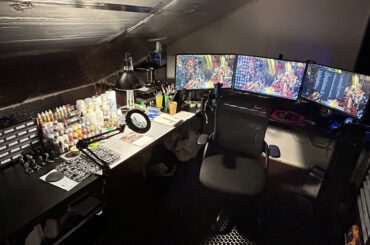 Finally have my own space to myself to permanently house my hobbies